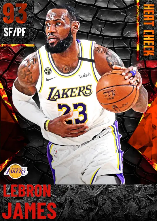 (HEATCHECK) LeBron James (93 OVR)