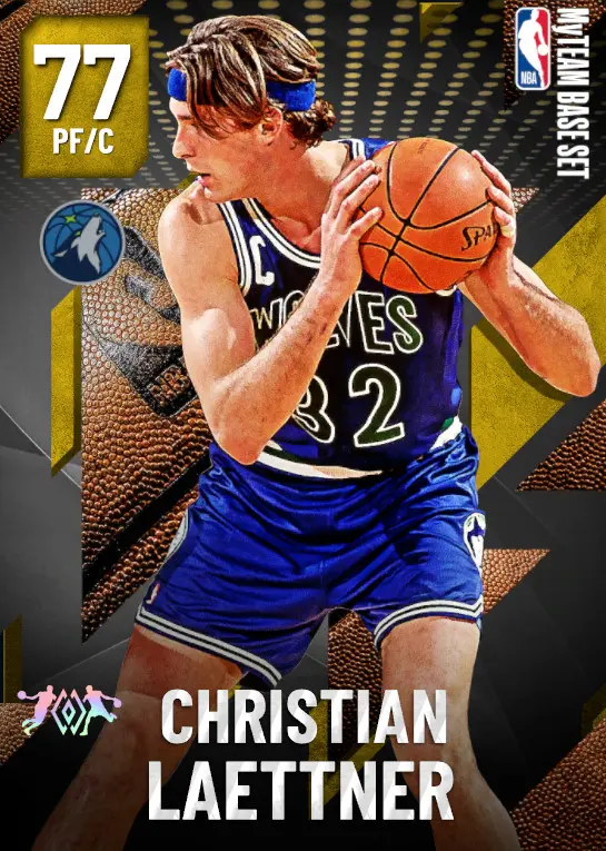 (GOLD) Christian Laettner (77 OVR)