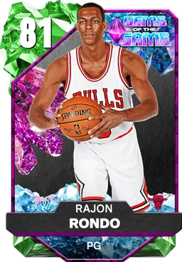 81 Rajon Rondo | Emerald Gems of the Game