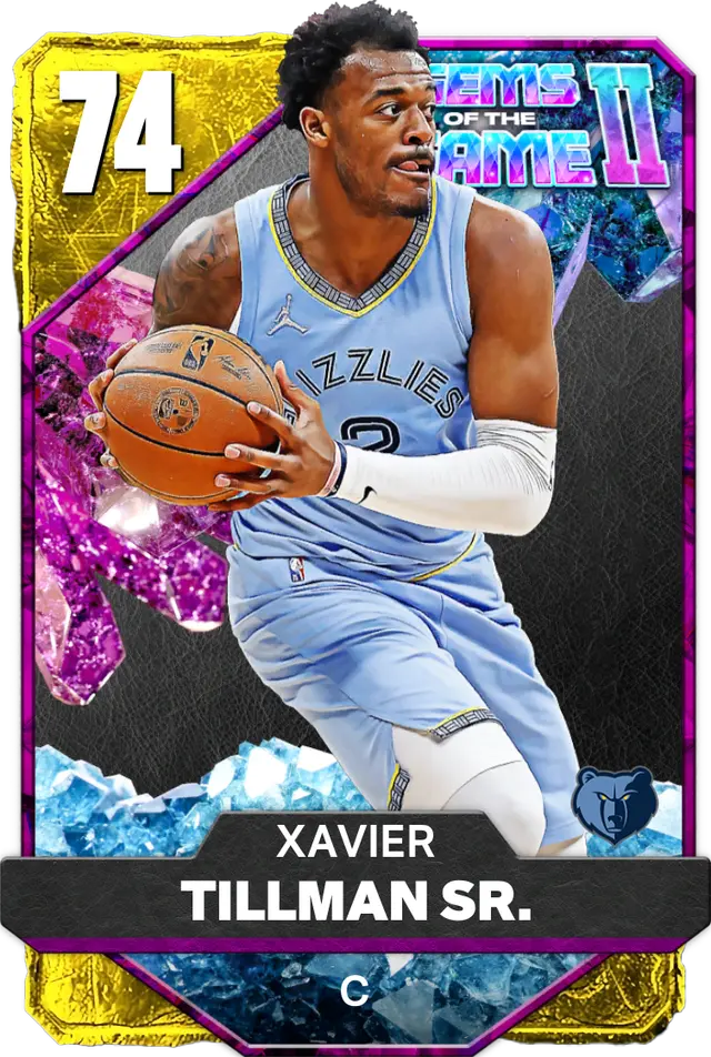 (GOLD) Xavier Tillman Sr. (74 OVR)