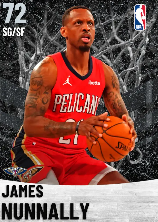 (SILVER) James Nunnally (72 OVR)