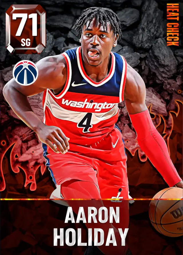 (GOLD) Aaron Holiday (71 OVR)