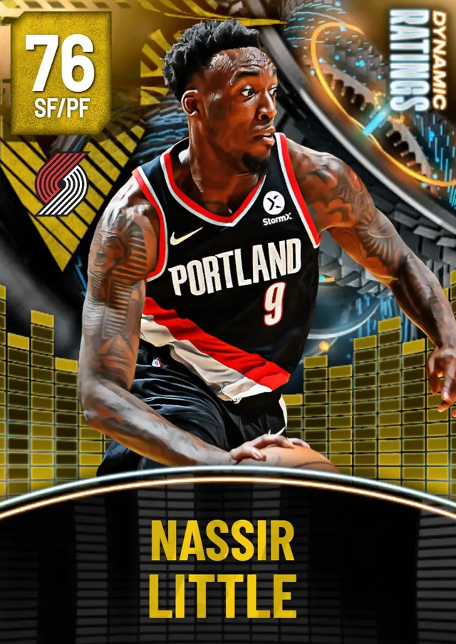 (GOLD) Nassir Little (76 OVR)