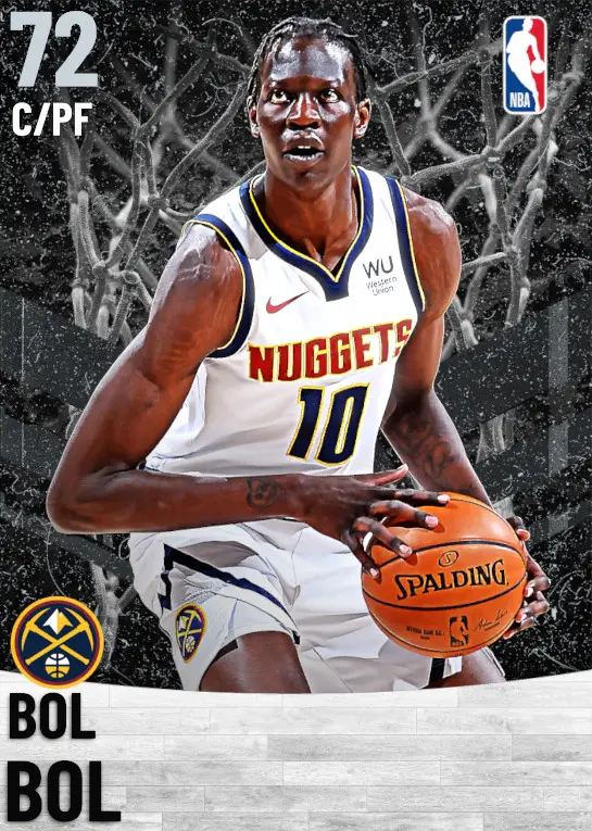 (SILVER) Bol Bol (72 OVR)