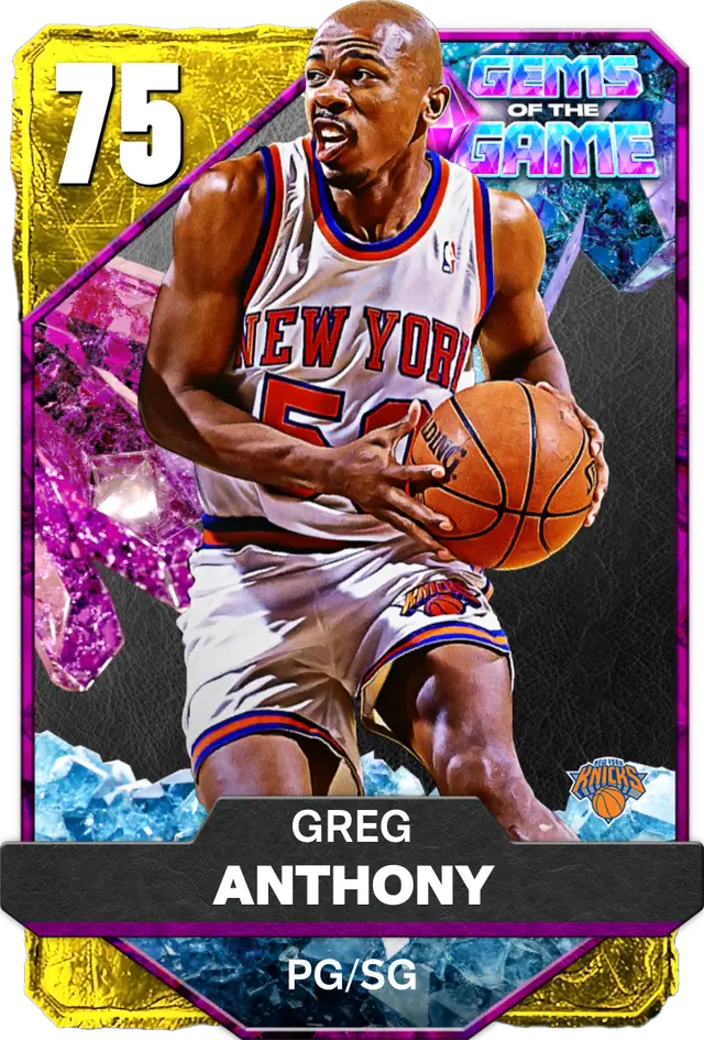 (GOLD) Greg Anthony (75 OVR)