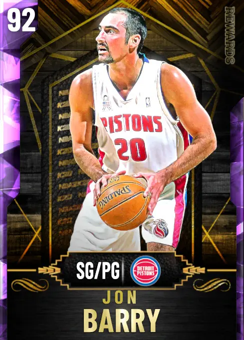 (AMETHYST) Jon Barry (92 OVR)