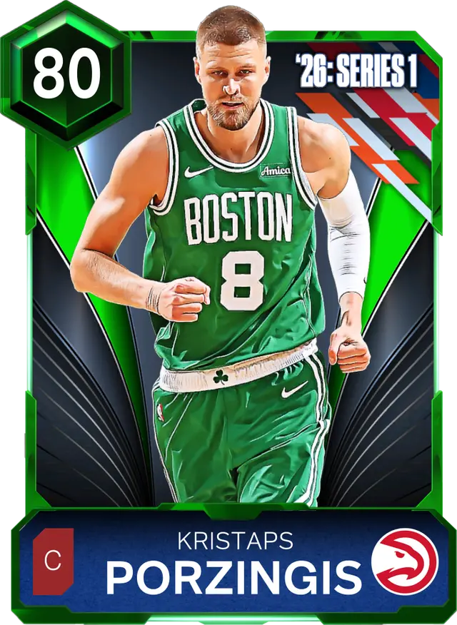 (EMERALD) Kristaps Porzingis (80 OVR)