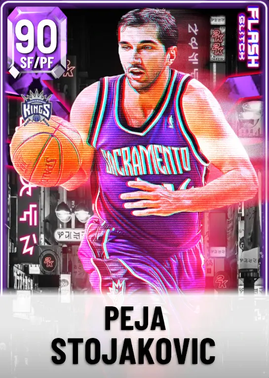 (AMETHYST) Peja Stojakovic (90 OVR)