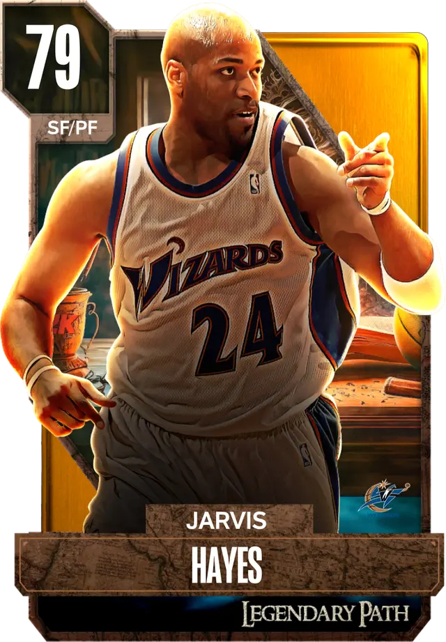 (GOLD) Jarvis Hayes (79 OVR)