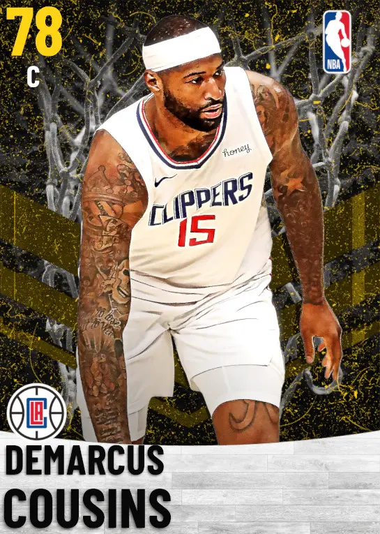 (GOLD) DeMarcus Cousins (78 OVR)