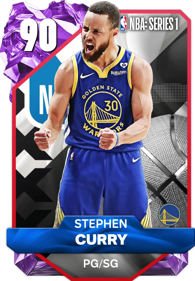 (AMETHYST) Stephen Curry (90 OVR)