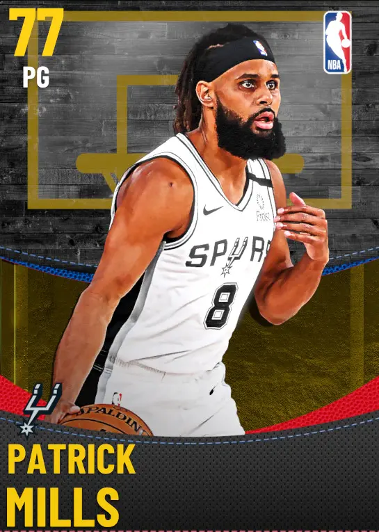 (GOLD) Patrick Mills (77 OVR)