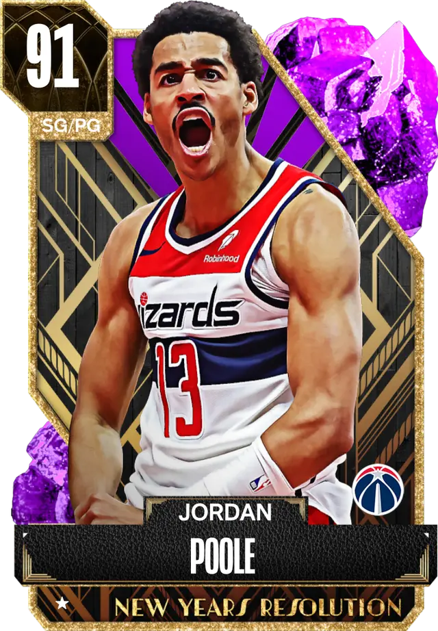 (AMETHYST) Jordan Poole (91 OVR)