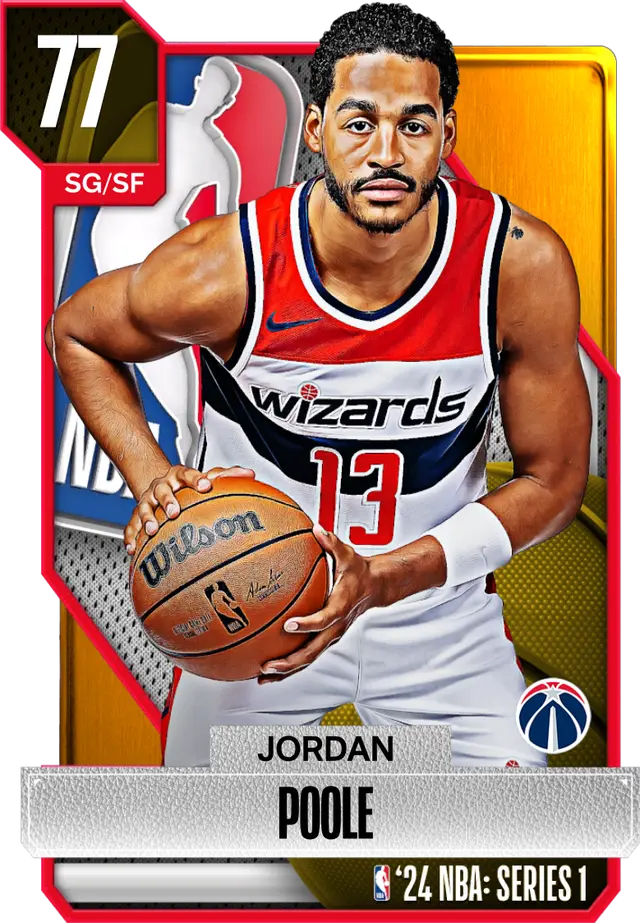 (GOLD) Jordan Poole (77 OVR)
