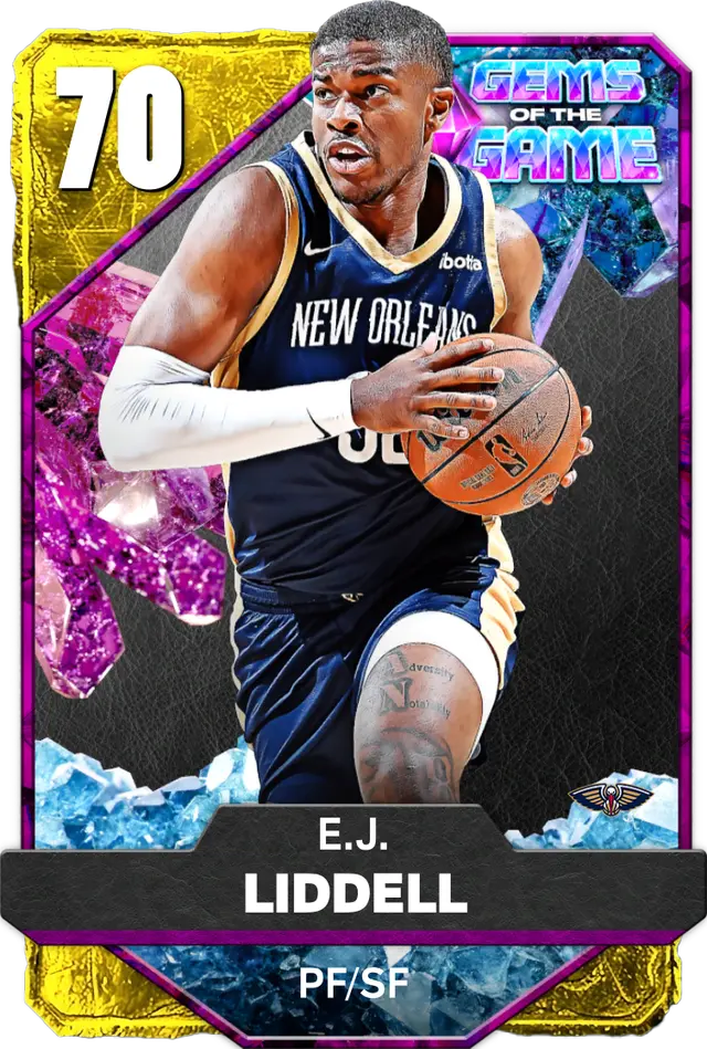 (GOLD) E.J. Liddell (70 OVR)