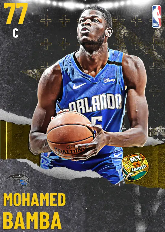 (GOLD) Mohamed Bamba (77 OVR)