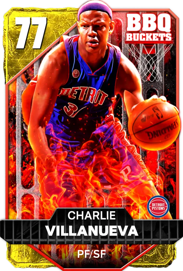 (GOLD) Charlie Villanueva (77 OVR)