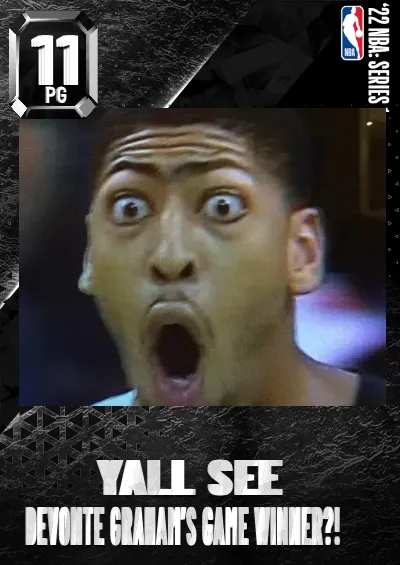 Yall see  Devonte Graham’s game winner?!