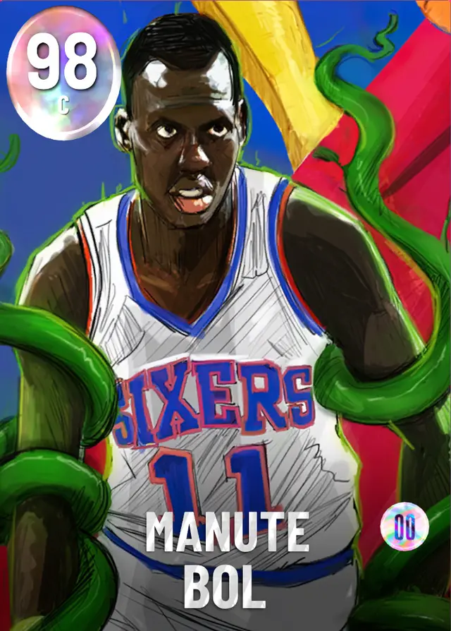 (OPAL) Manute Bol (98 OVR)
