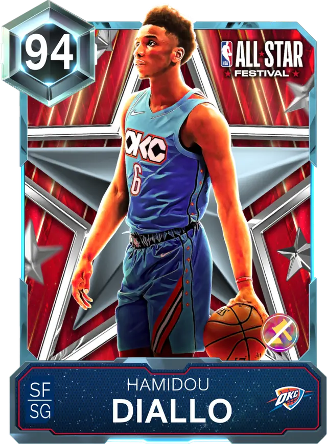 (DIAMOND) Hamidou Diallo (94 OVR)