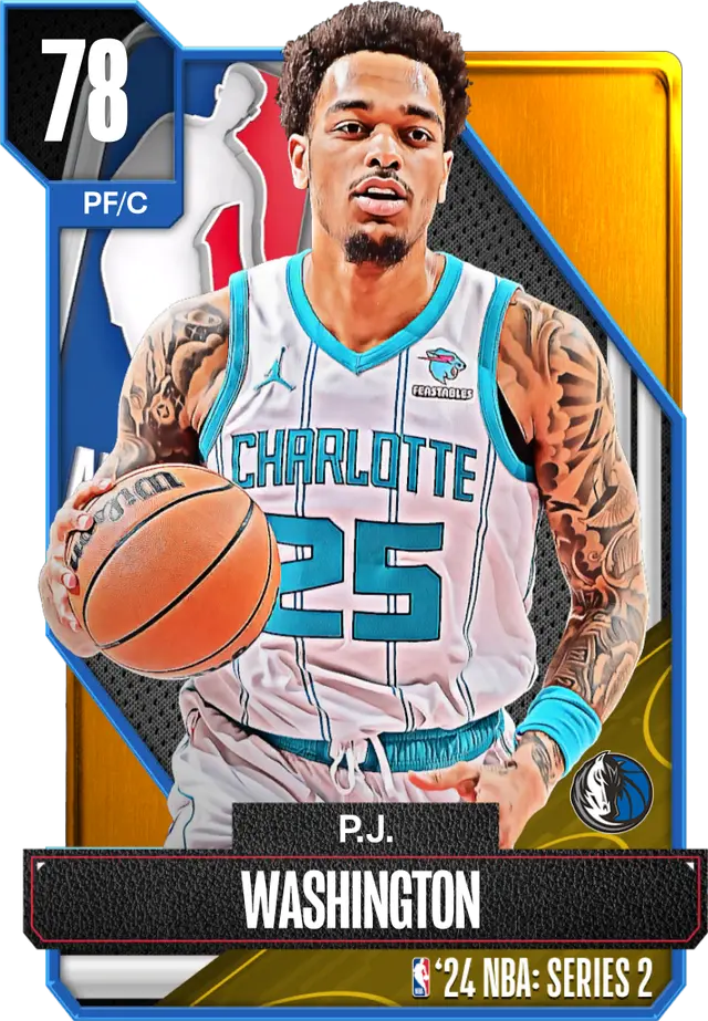 (GOLD) P.J. Washington (78 OVR)