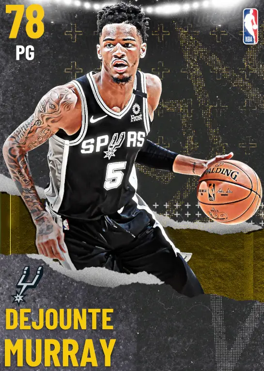 (GOLD) Dejounte Murray (78 OVR)
