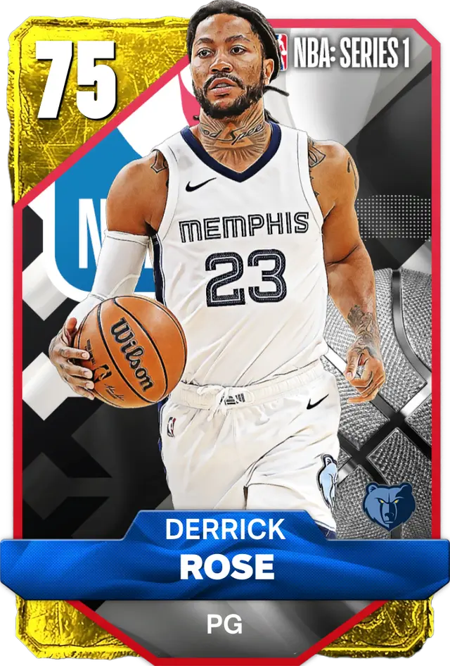 (GOLD) Derrick Rose (75 OVR)