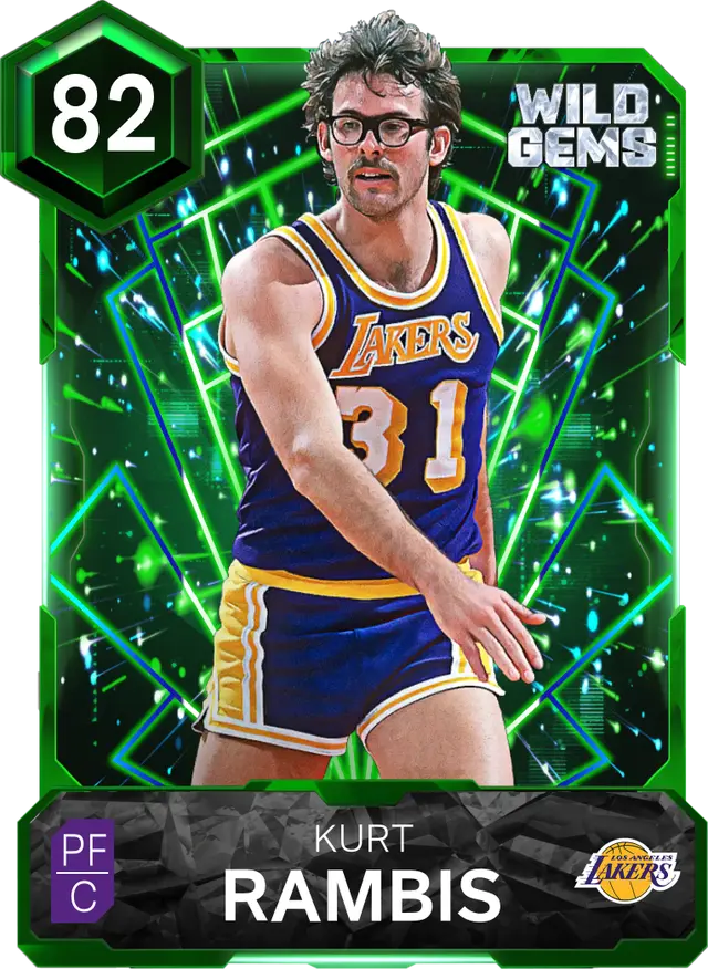 (EMERALD) Kurt Rambis (82 OVR)