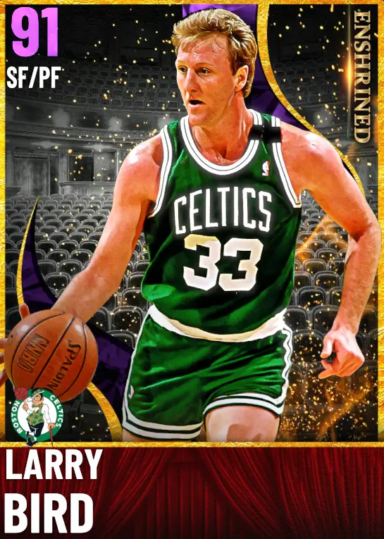(AMETHYST) Larry Bird (91 OVR)