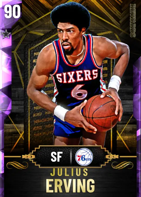 (AMETHYST) Julius Erving (90 OVR)