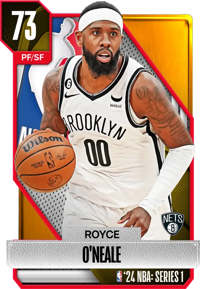(GOLD) Royce O'Neale (73 OVR)