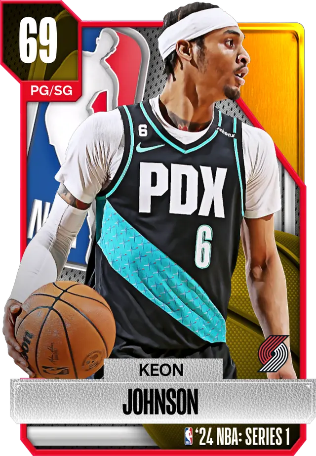 (GOLD) Keon Johnson (69 OVR)