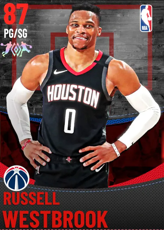 (RUBY) Russell Westbrook (87 OVR)