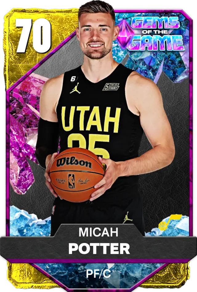 (GOLD) Micah Potter (70 OVR)
