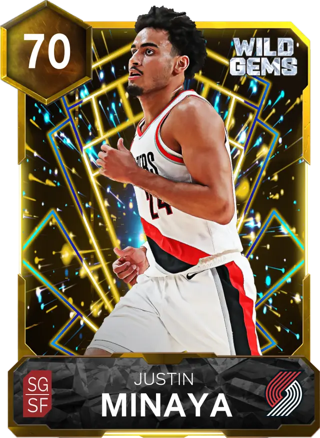70 Justin Minaya | Gold Wild Gems