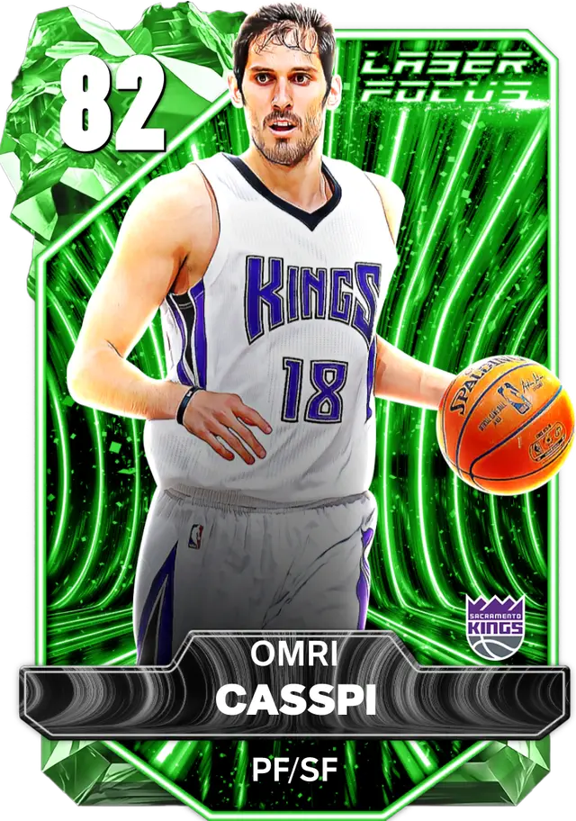 (EMERALD) Omri Casspi (82 OVR)