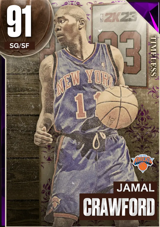 (AMETHYST) Jamal Crawford (91 OVR)