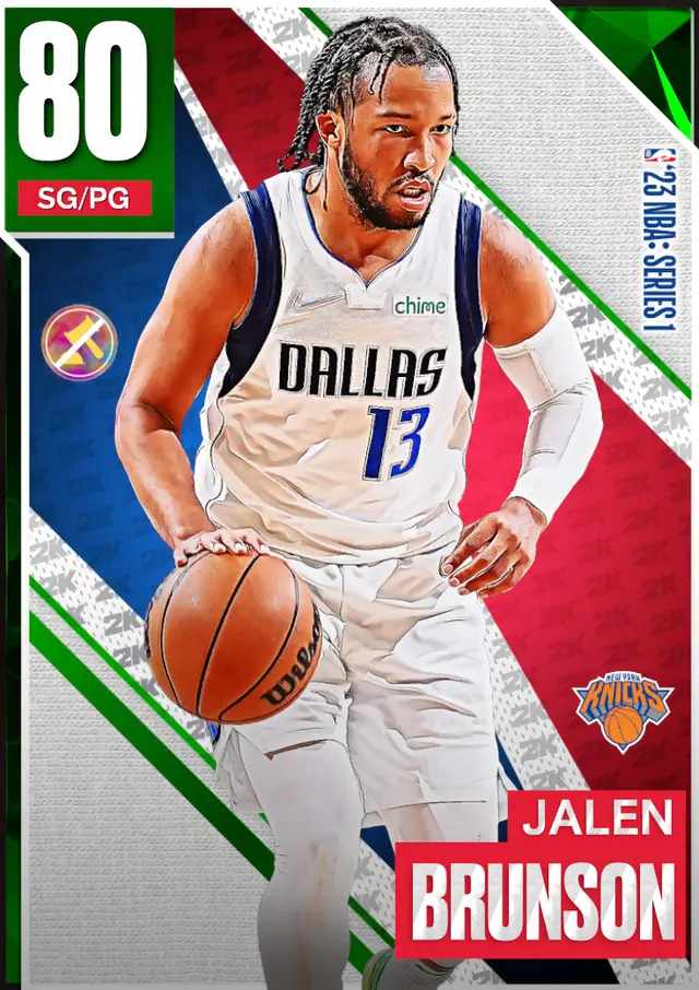 (EMERALD) Jalen Brunson (80 OVR)