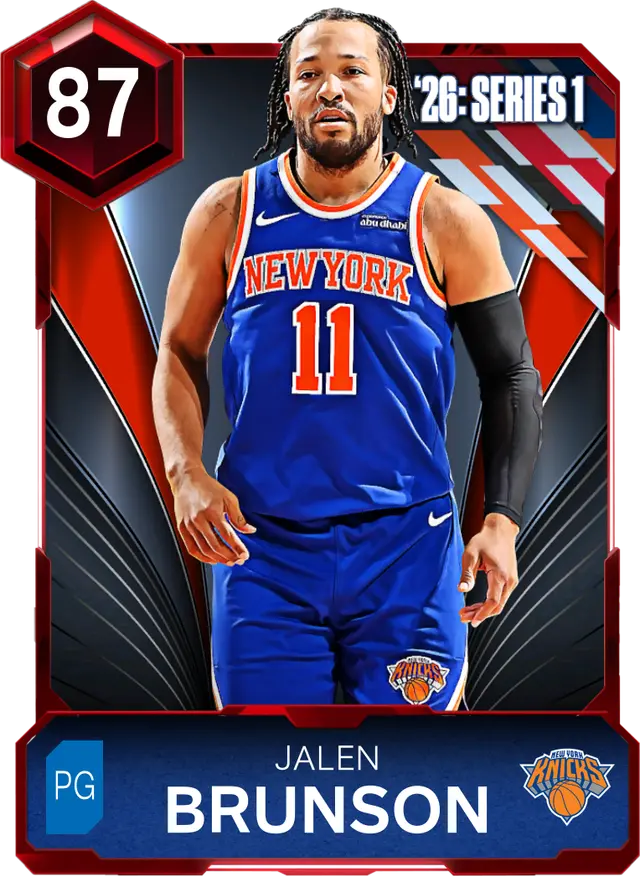 (RUBY) Jalen Brunson (87 OVR)