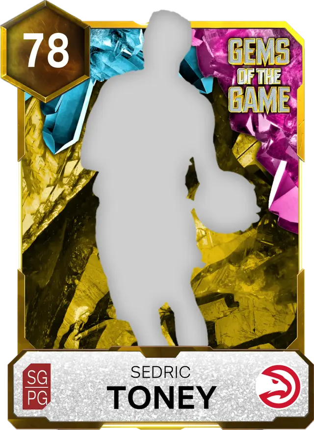 78 Sedric Toney | Gold Gems of the Game
