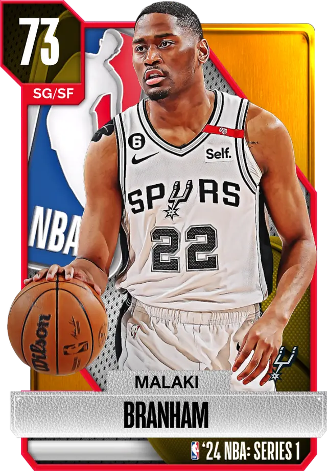 (GOLD) Malaki Branham (73 OVR)