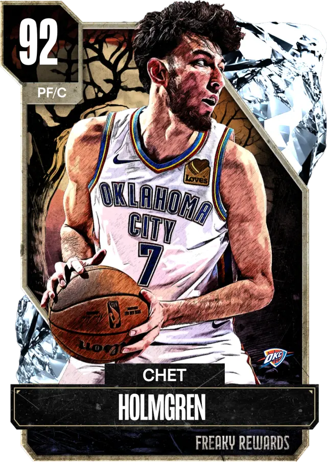 (DIAMOND) Chet Holmgren (92 OVR)