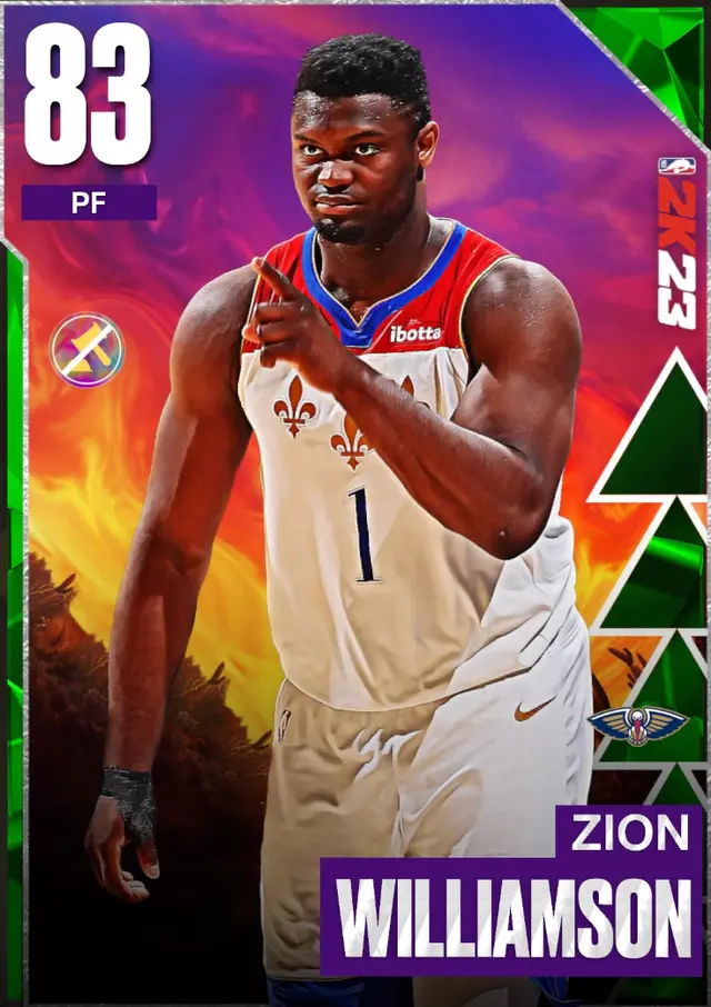 (EMERALD) Zion Williamson (83 OVR)