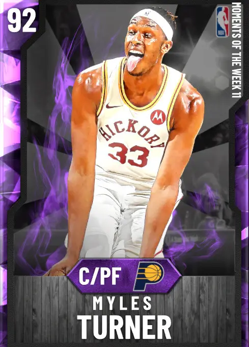 (AMETHYST) Myles Turner (92 OVR)