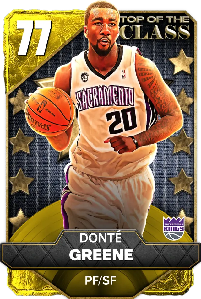 (GOLD) Donté Greene (77 OVR)