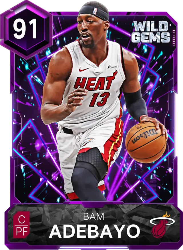 (AMETHYST) Bam Adebayo (91 OVR)