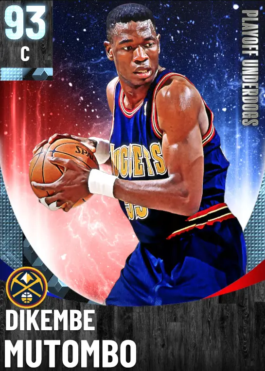 (DIAMOND) Dikembe Mutombo (93 OVR)