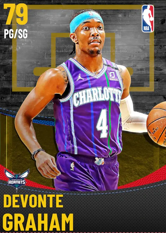 (GOLD) Devonte Graham (79 OVR)