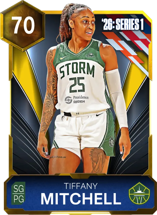 70 Tiffany Mitchell | Seattle Storm
