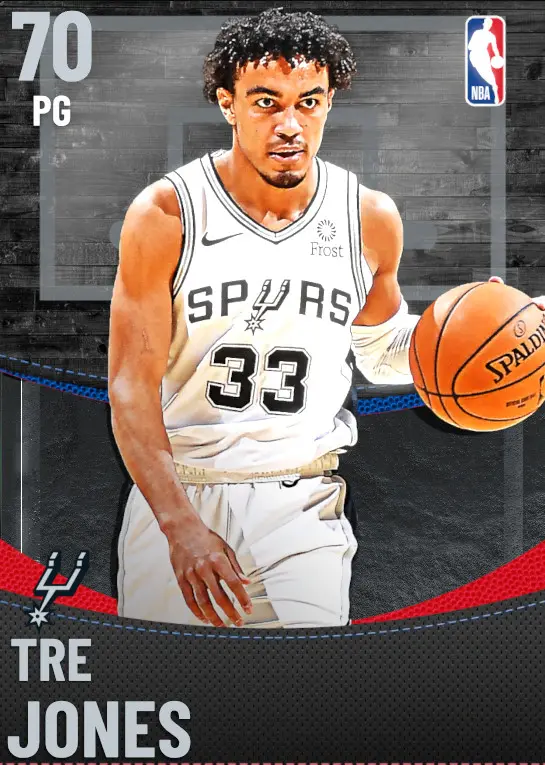 (SILVER) Tre Jones (70 OVR)